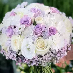 دسته گل عروس استلا