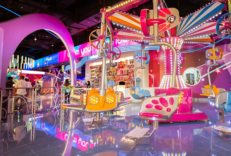 فابی لند از شهربازی های دبی