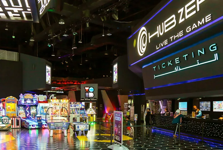 هاب زیرو از بهترین شهربازی های دبی