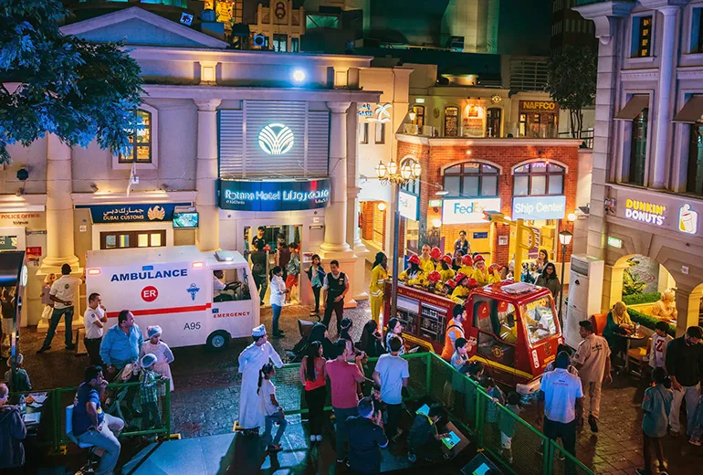 کیدزانیا از شهربازی های دبی