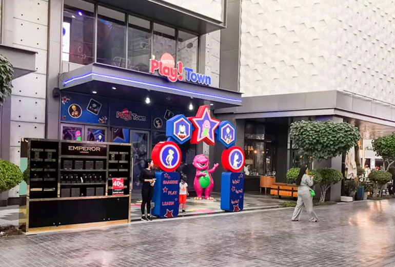 شهربازی ماتل پلی تون از شهربازی های دبی