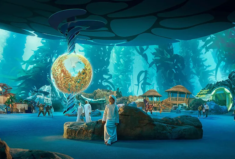 مجموعه سی ورلد​ از بهترین شهربازی های دبی