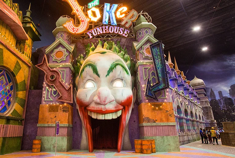 پارک برادران وارنر از بهترین شهربازی های دبی