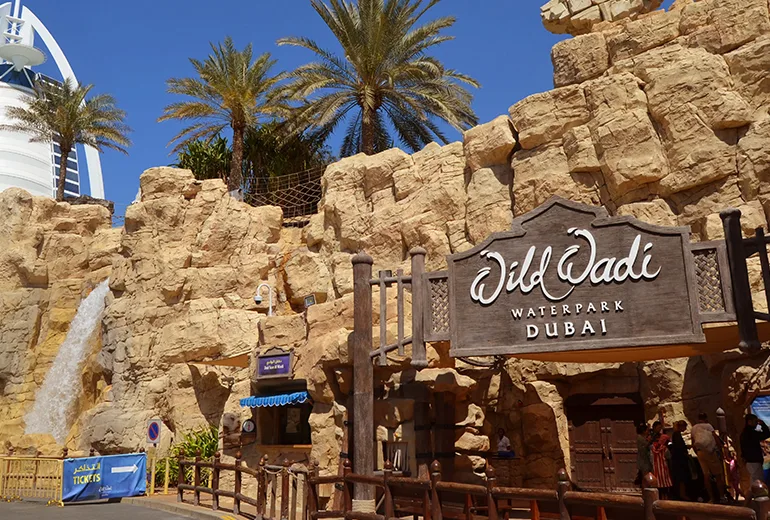 پارک آبی وایلد وادی از بهترین شهربازی های دبی