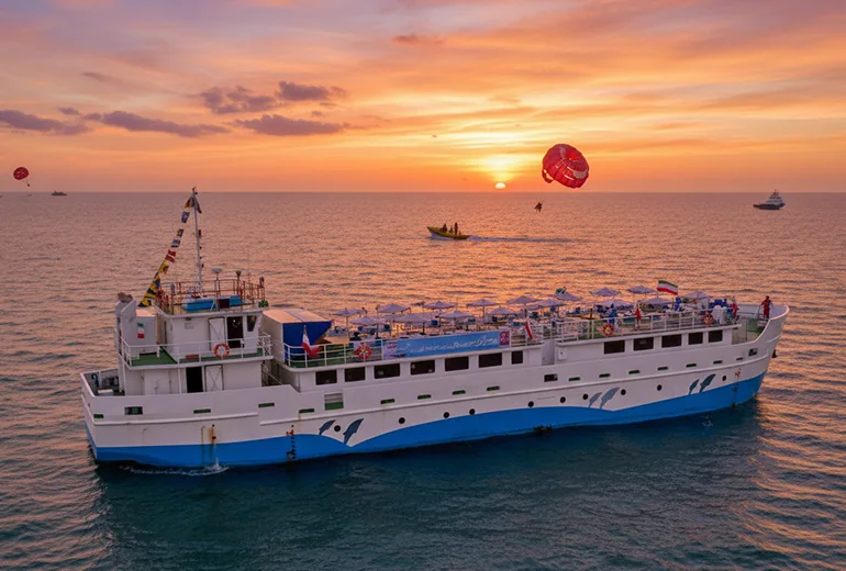 جنگ ها و کشتی های دریایی کیش