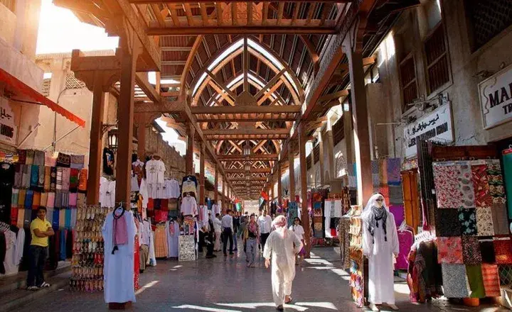 بازار مرشد در دبی