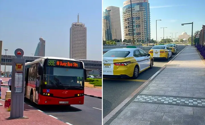 هزینه بلیت اتوبوس دبی به ابوظبی