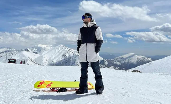 Skiing in Shemshak, Iran