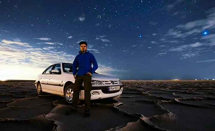 Stargazing Spot in desert