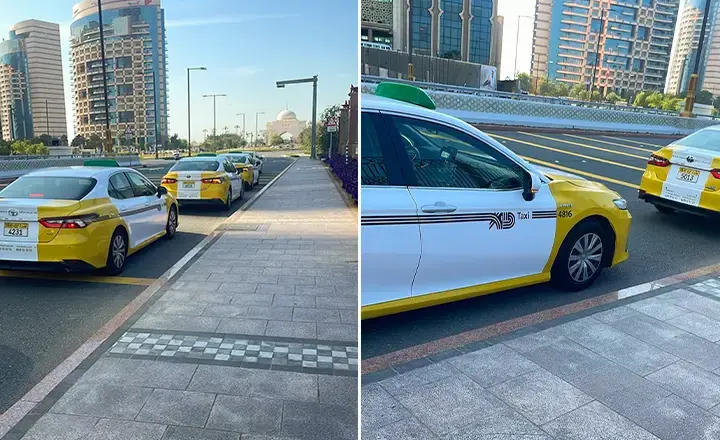 هزینه بلیت تاکسی دبی به ابوظبی
