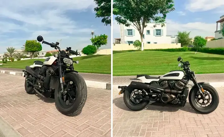 Harley Davidson motorcycle rental in Dubai