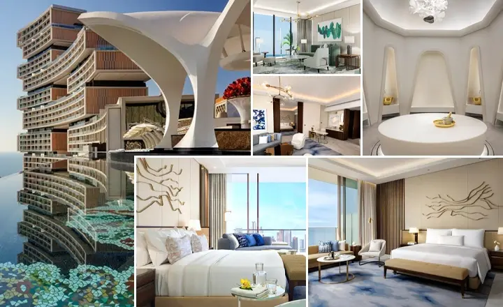 اتاق کینگ اقیانوس در هتل آتلانتیس