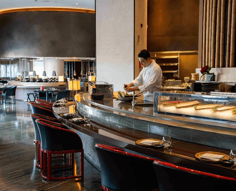 رستوران آرمانی هاشی برج خلیفه دبی