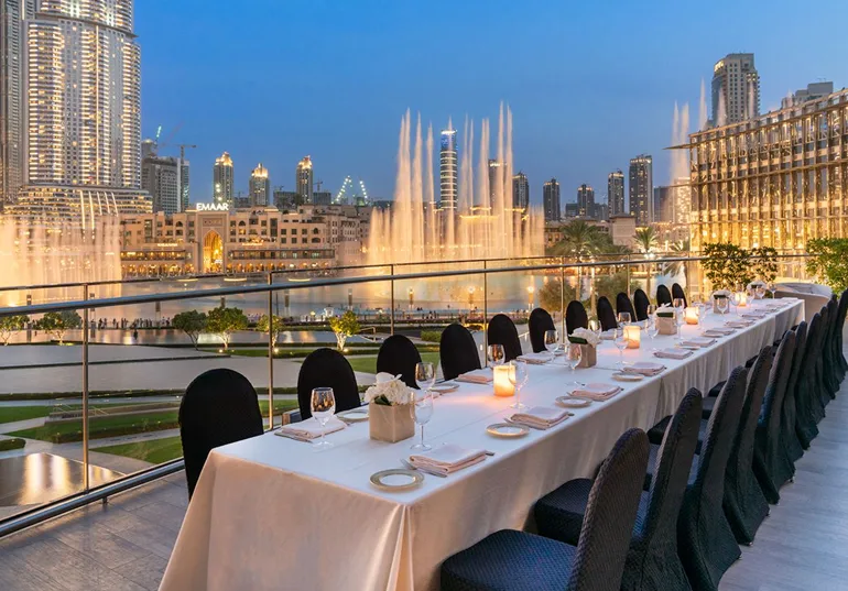 رستوران آرمانی ریستورنته برج خلیفه دبی