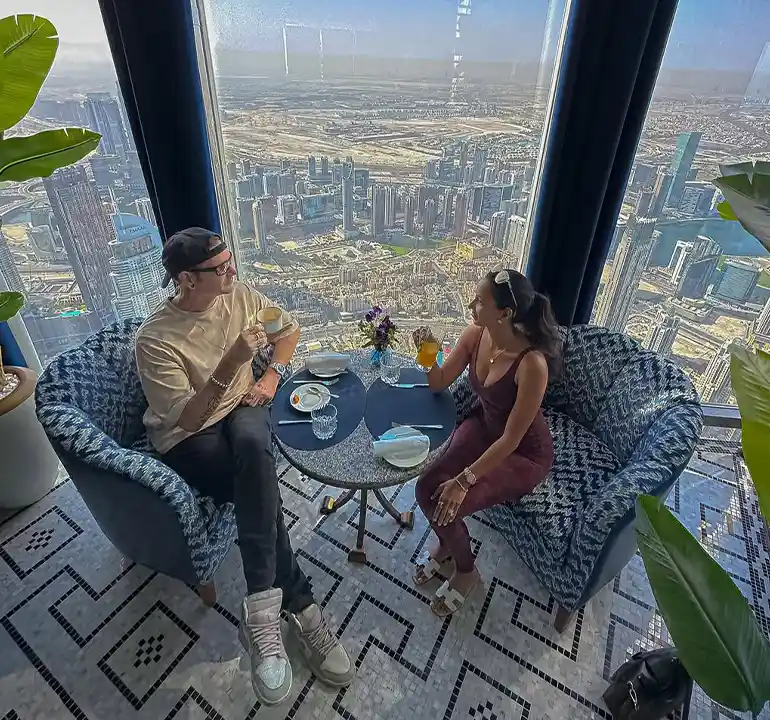 رستوران اتمسفر برج خلیفه دبی