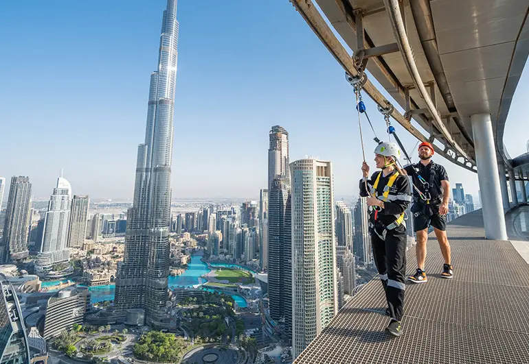 سکوی At The Top برج خلیفه دبی