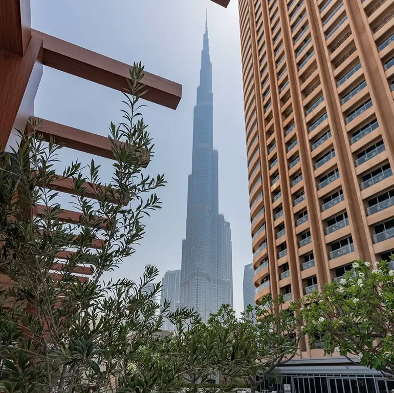 هتل کمپینسکی نزدیک برج خلیفه دبی