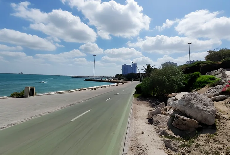 خیابان مرجان از خیابان های کیش