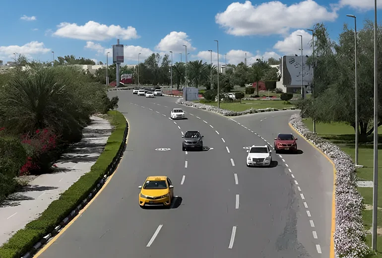 خیابان سنایی از خیابان های کیش