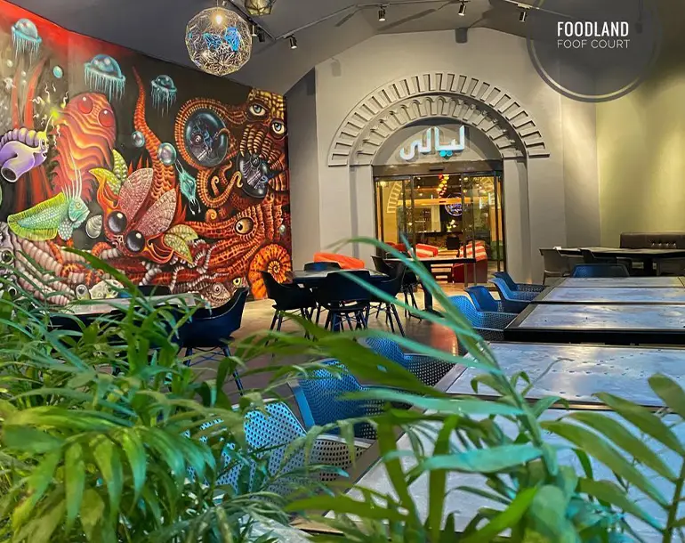 رستوران فودلند از بهترین رستوران های کیش