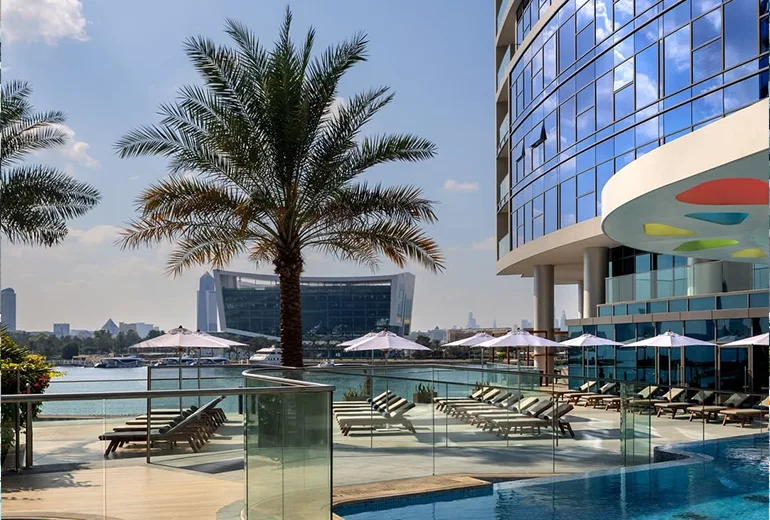 هتل هیلتون دبی کریک​​ یکی از بهترین هتل های دبی