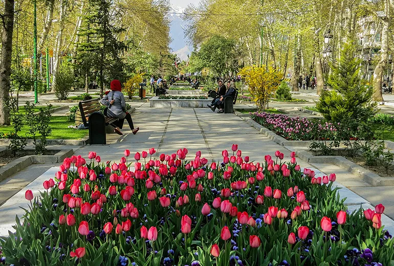 ملت از پارک های تهران