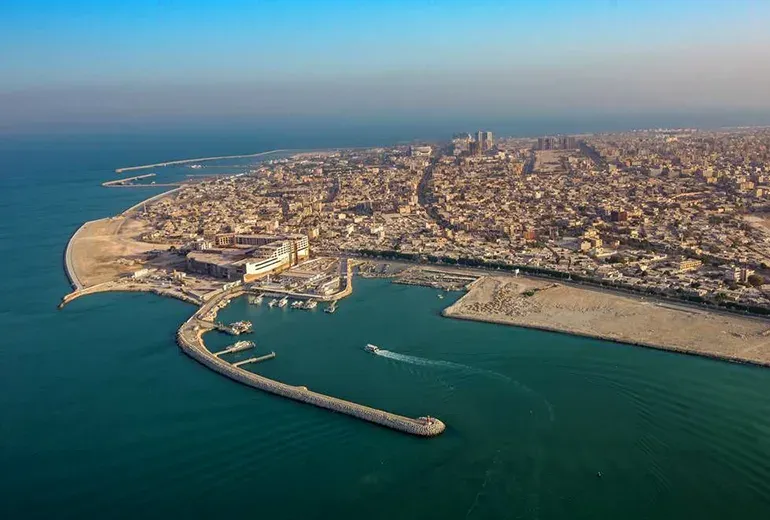 نمای هوایی قشم