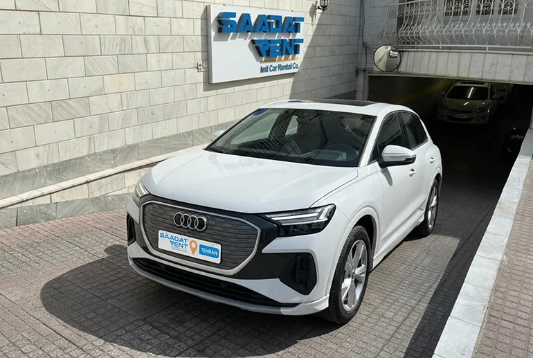 آئودی Q4 e-tron یکی از ماشین‌های وارداتی جدید