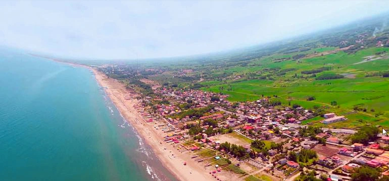 شلوغ ترین ساحل شمال