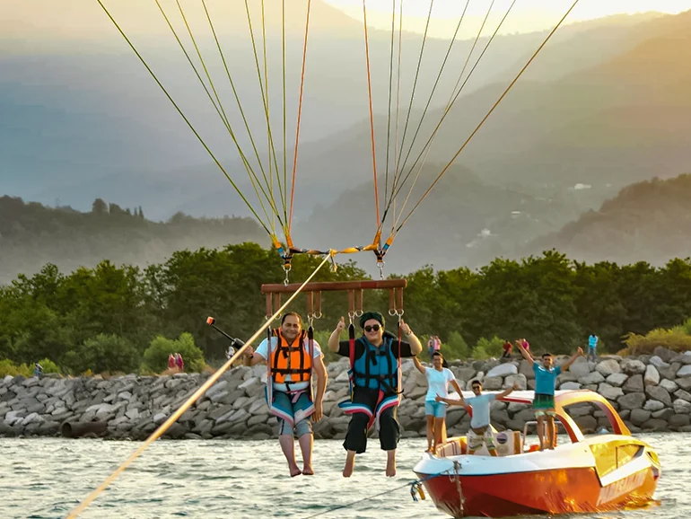 شلوغ ترین ساحل شمال