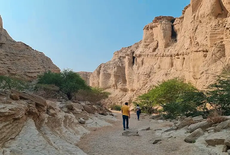 غار نمکدان از جاهای بکر ایران