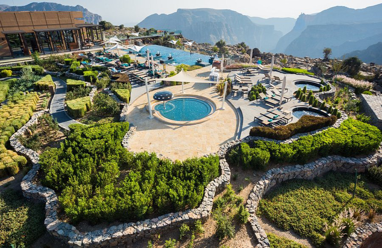 Jabal Al Akhdar Resort in oman