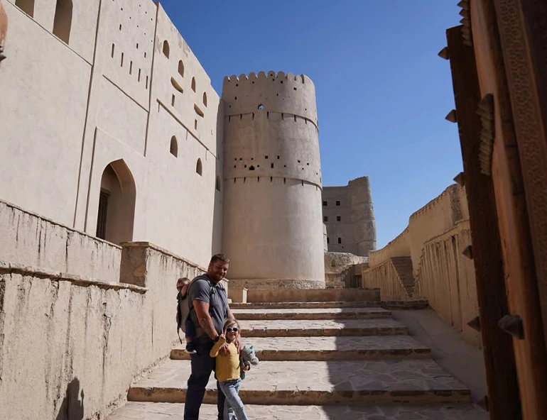 Bahla's historic Fort in Oman