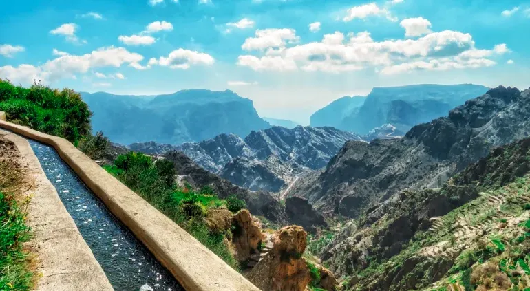 Jebel Akhdar in Oman