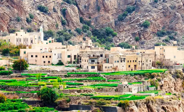Wadi Bani Habib in Jebel Akhdar