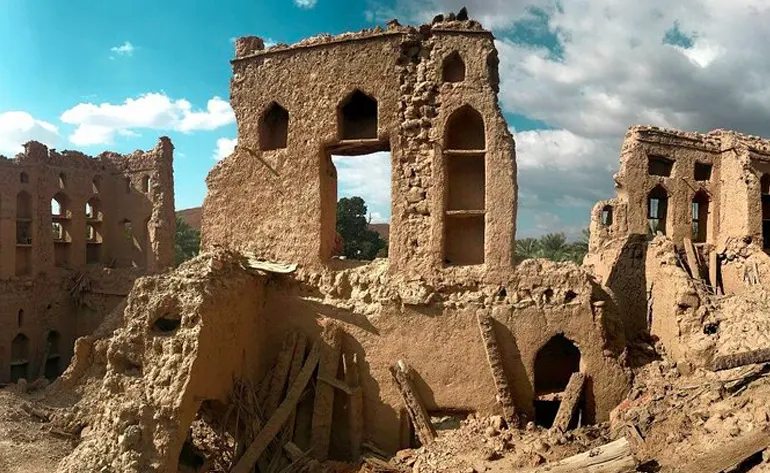 Birkat al Mouz Village in Oman