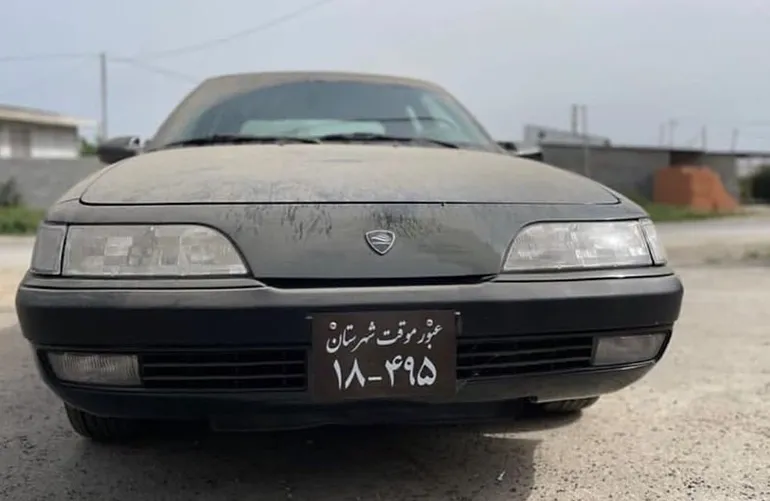 دوو اسپرو از ماشین های قدیمی ایران