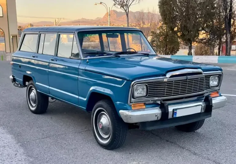 جیپ آهو از ماشین های قدیمی ایران