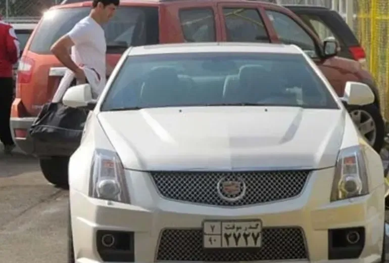 خودرو فوتبالیست ها