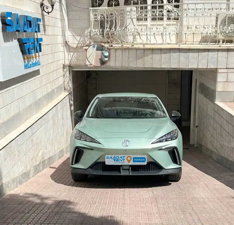 ام جی ای وی 4 از خودروهای برقی وارداتی
