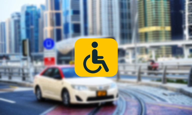 تاکسی های دبی ویژه معلولین