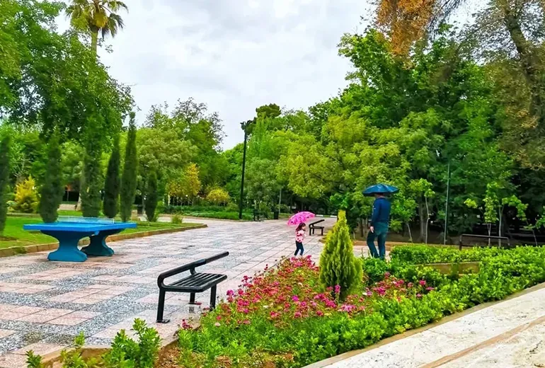 پارک آزادی یکی از بهترین پارک های شیراز