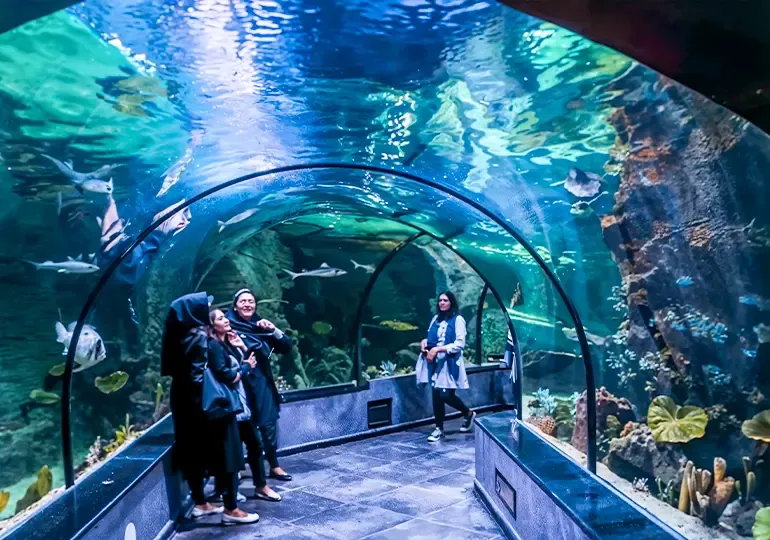 آکواریوم ۲۰ هزار لیتری کیش