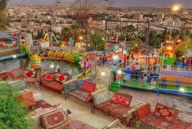 امکانات رفاهی لونا پارک شیراز
