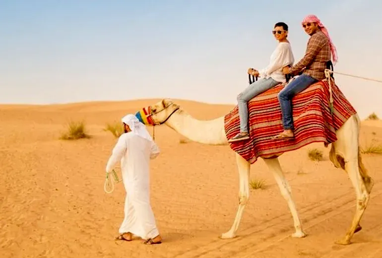 صحرای ال اویر از بهترین کویرهای دبی