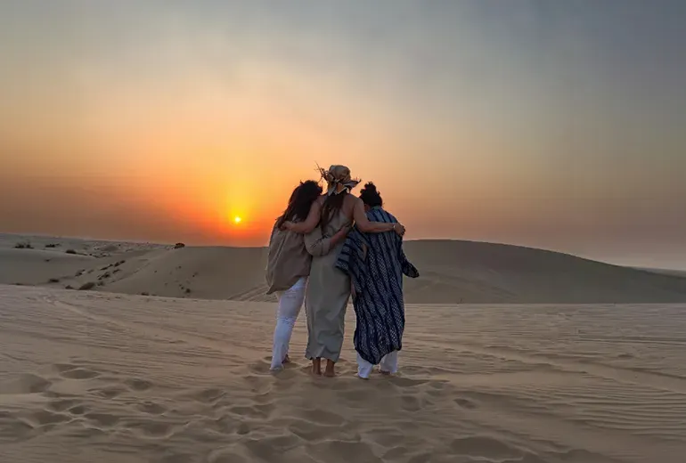 کویر باب الشمس از کویرهای معروف دبی