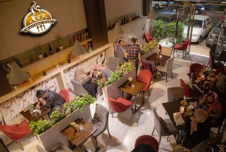 کافه باریزان از کافه های تهران