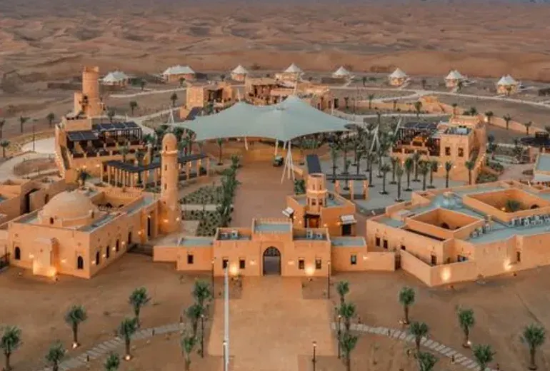 صحرای بیدایر از کویرهای معروف دبی برای سافاری