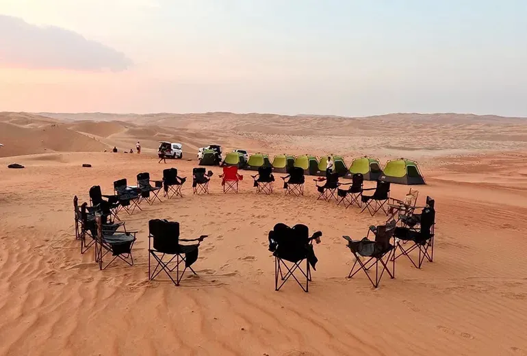 صحرای لیوا از بهترین کویرهای دبی