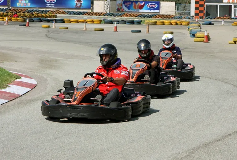 باشگاه کارتینگ از جاهای لوکس شیراز